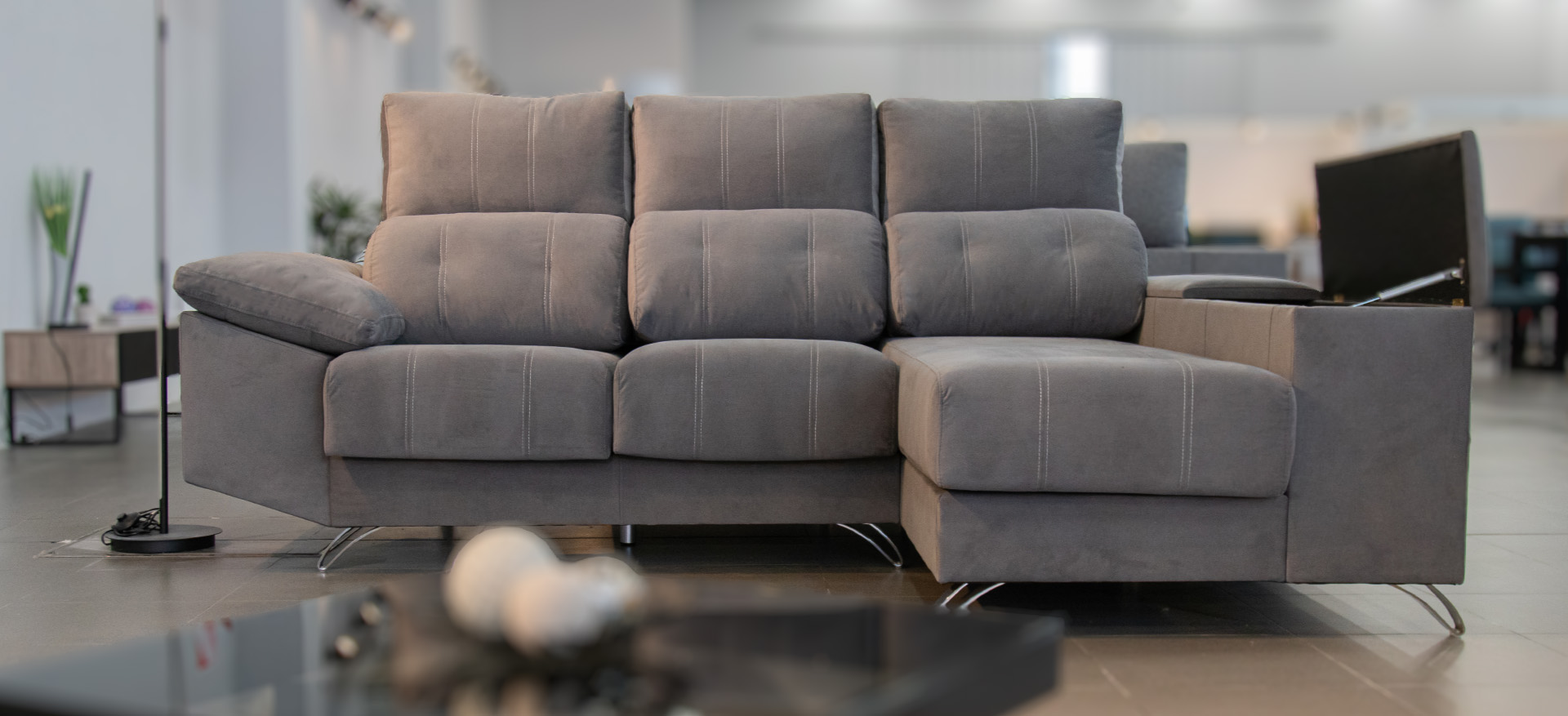 Velvet Confort Sofa Sofá Calipso