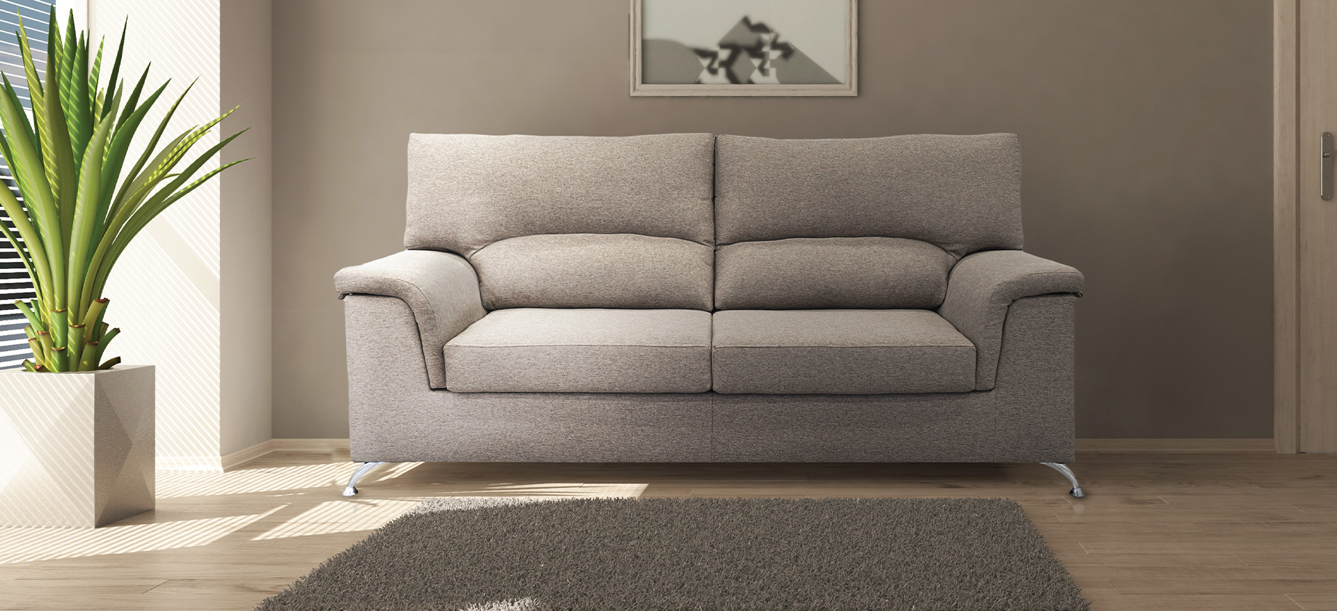 Velvet Confort Sofa Sofá Diana